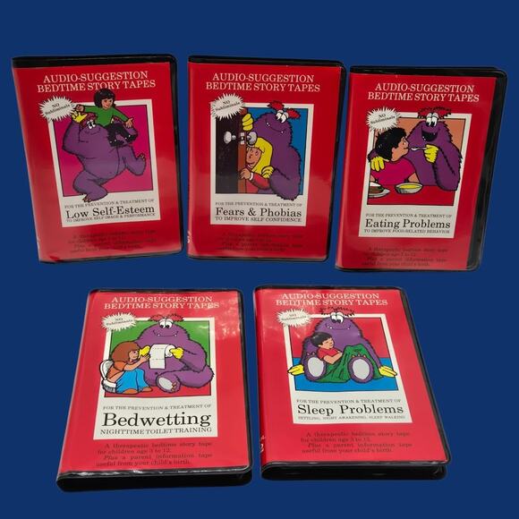 Audio Suggestion Bedtime Story Cassette Tapes Parent & Child Pediatric Therapies - Picture 3 of 16